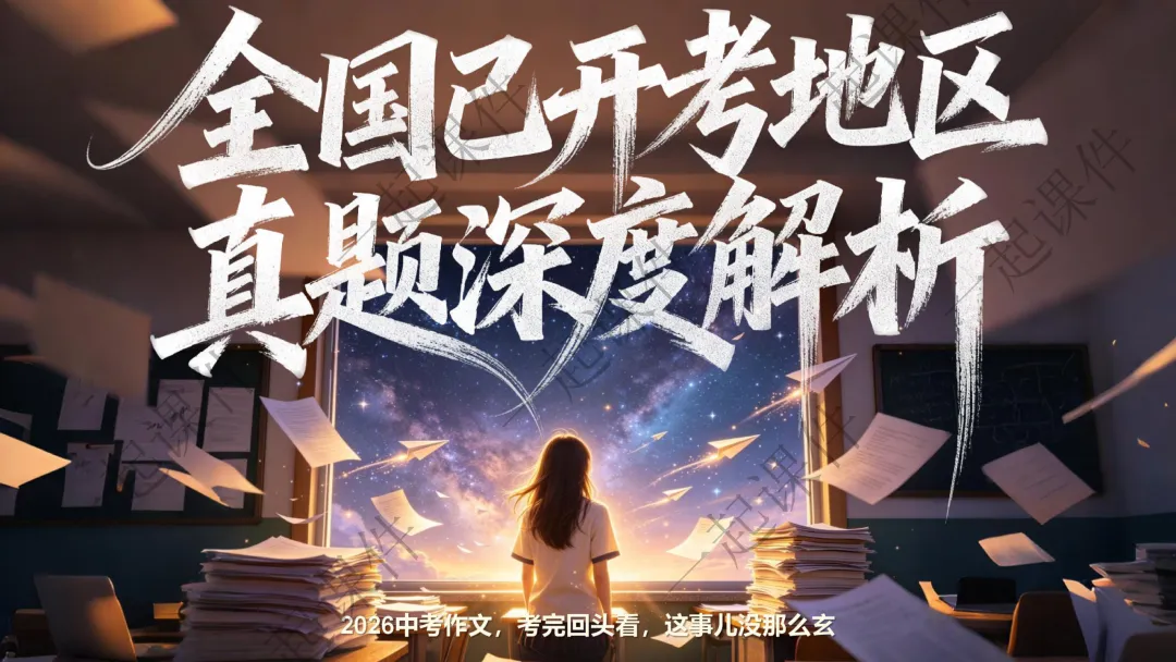 「准中考生必看」《中考语文作文真题解析》��作文解析看这一篇足够了!-第7张图片-四季读书网