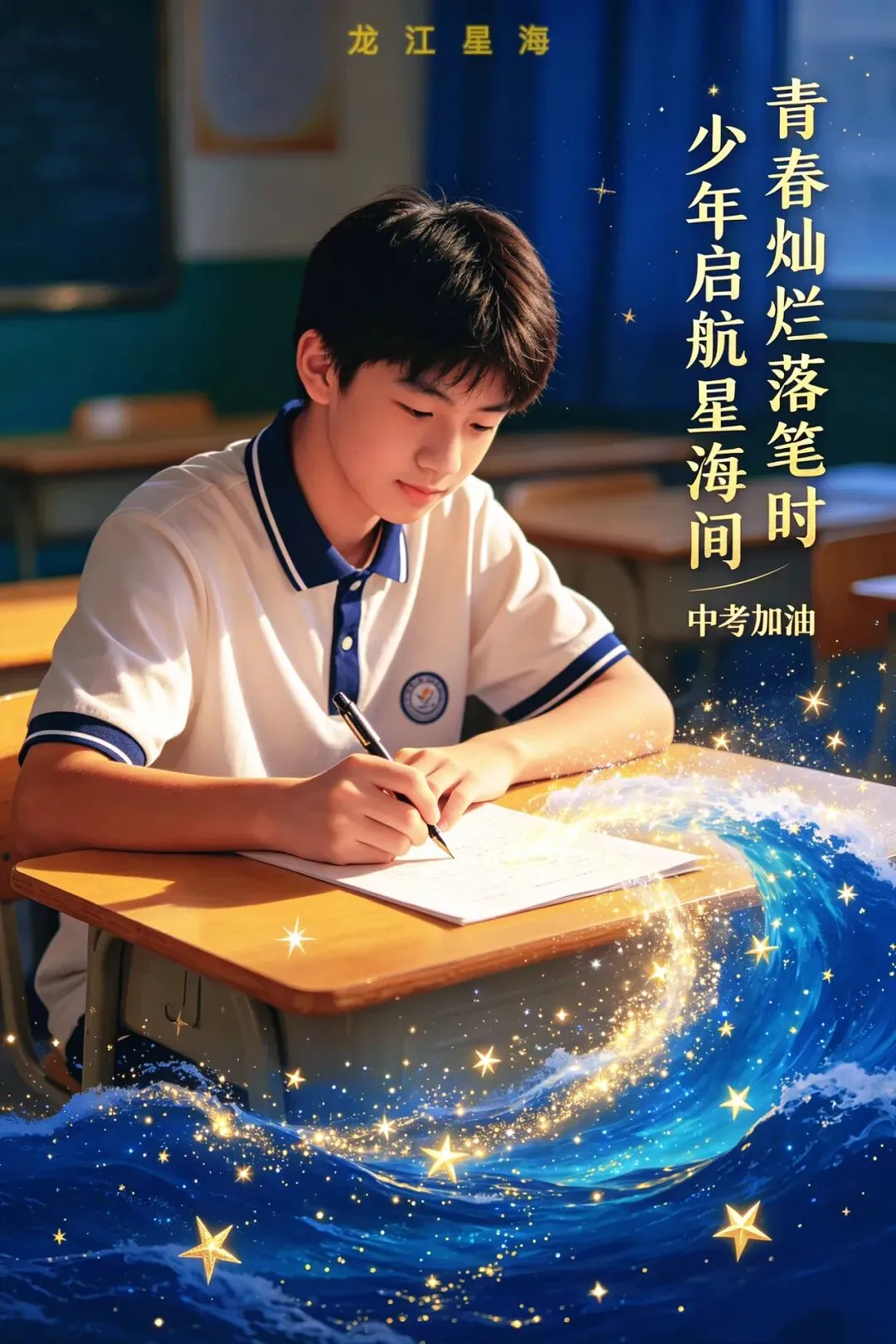 【中考】少年启航星海间-第2张图片-四季读书网