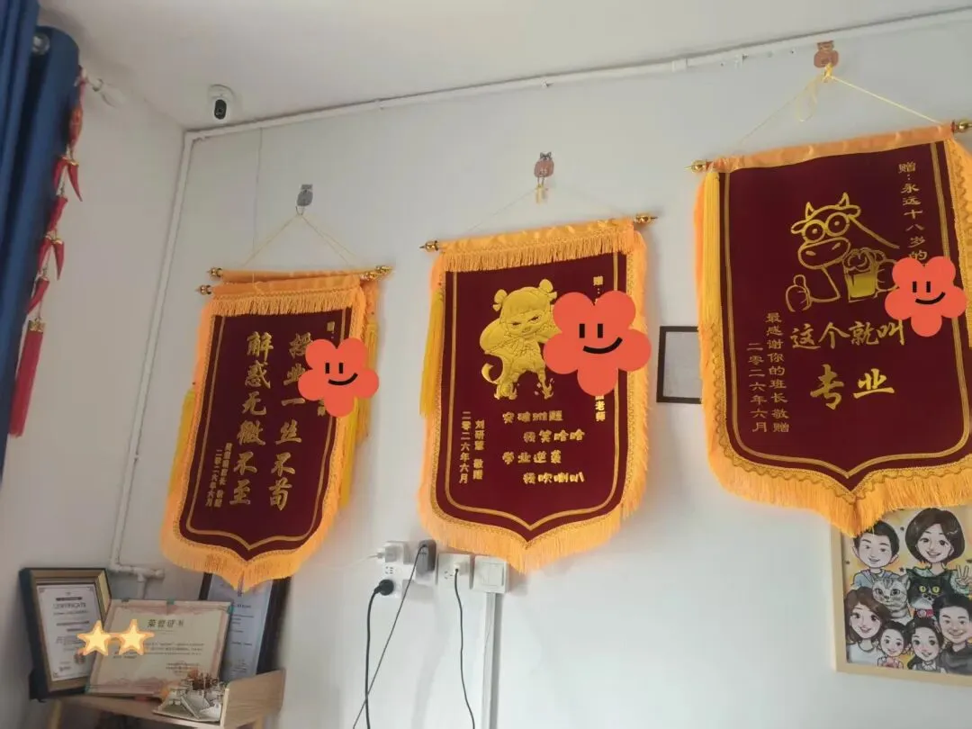 中考落幕谢良师,锦旗见证学海暖心教学-第4张图片-四季读书网