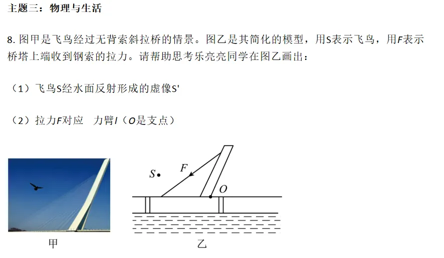 2024年深圳中考真题物理试卷与全解析-第8张图片-四季读书网