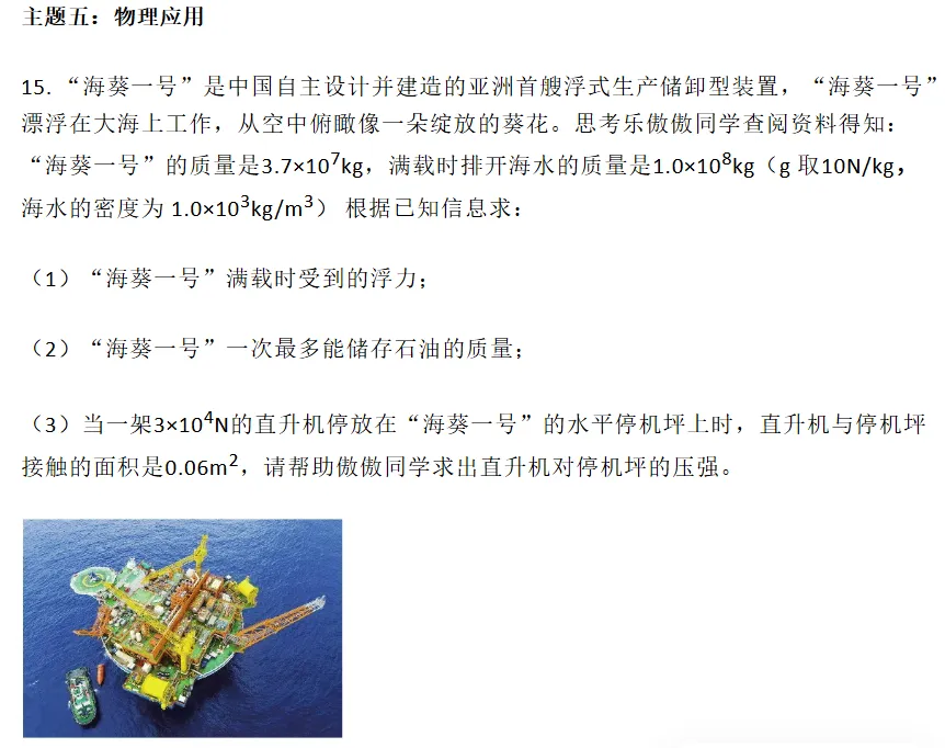 2024年深圳中考真题物理试卷与全解析-第24张图片-四季读书网