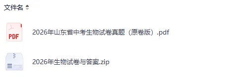 山东省2026年中考【全科】真题答案完整版,pdf最新版本-第6张图片-四季读书网