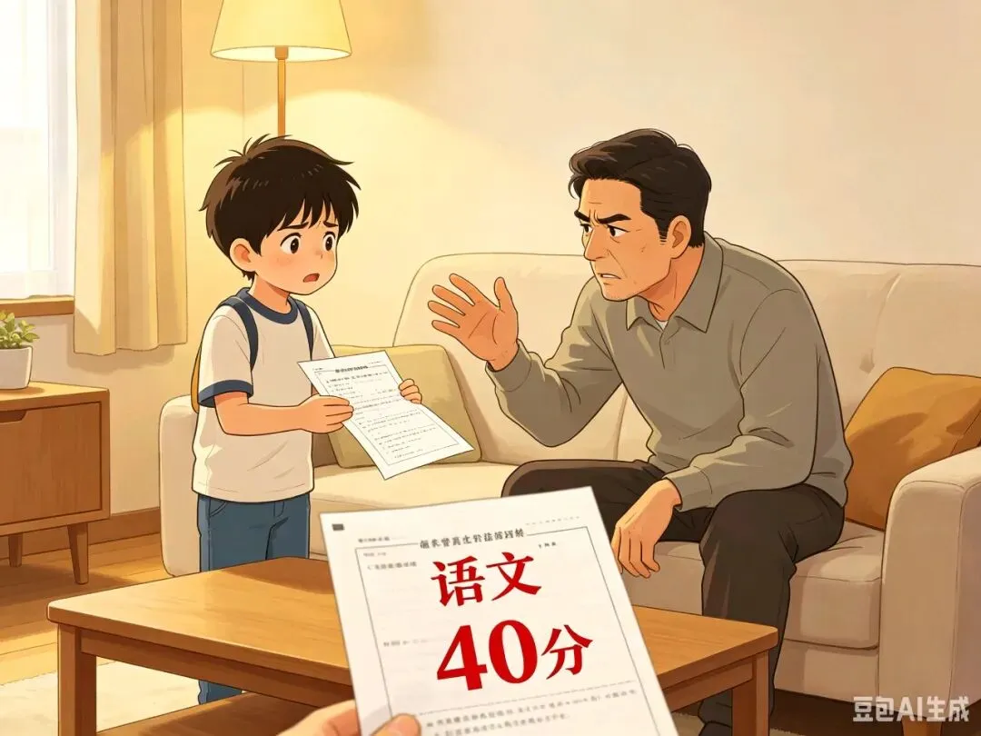 儿子考40分我正要发火,他又掏出20分试卷-第1张图片-四季读书网