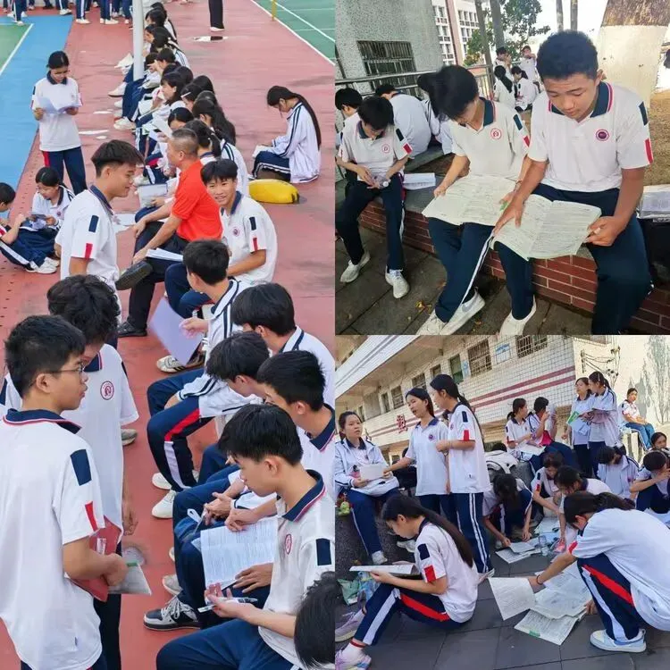 温情护航逐梦路,壮志扬帆赴中考——屯昌县红旗中学中考首日纪实-第13张图片-四季读书网