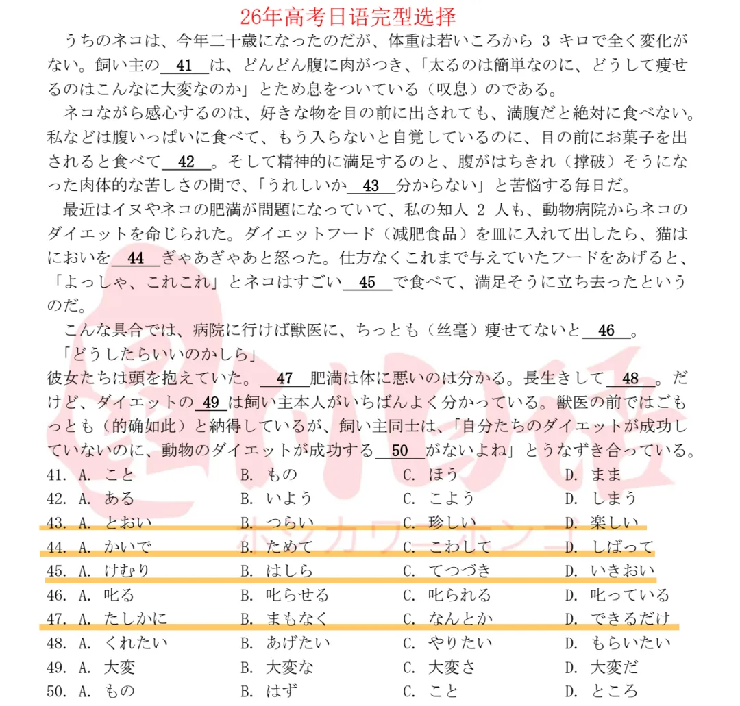 高考日语与考研日语203真题出题风格趋于一致?-第1张图片-四季读书网
