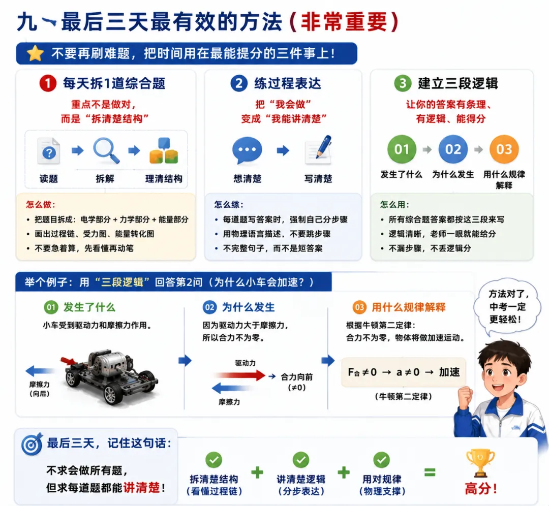 《中考物理最后三天:用一题看懂2025年广东中考综合题怎么拿分》-第13张图片-四季读书网