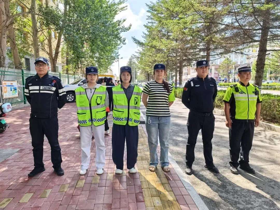 义警同心护中考 警民携手筑坦途——同江市江城义警队全力护航学子逐梦路-第7张图片-四季读书网