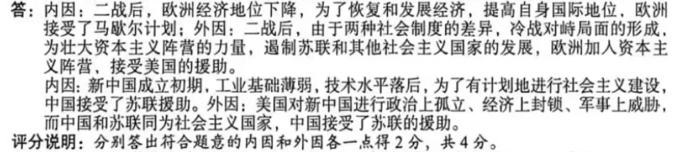 【第55期 • 真题解析】2026年山西中考历史18题分析——大国之路 • 变革转型-第5张图片-四季读书网
