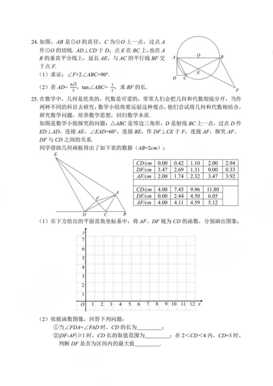 2026北京中考各科难度曝光!(附数学试卷)-第6张图片-四季读书网