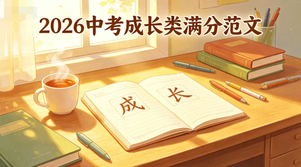 2026中考成长类满分范文|题记、小标题、托物言志等5大高分写法全覆盖-第1张图片-四季读书网