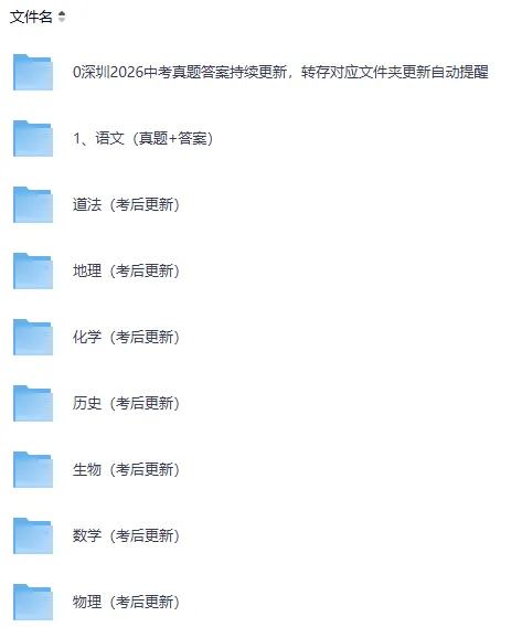 刚刚发布!2026深圳中考(语文)真题试卷及答案pdf完整版-第3张图片-四季读书网