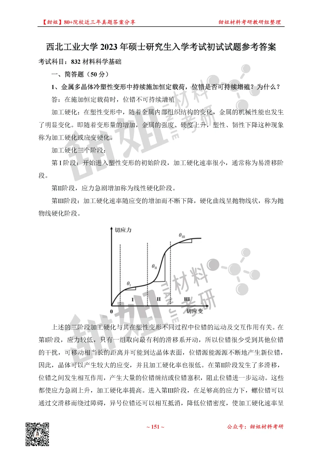 免费领!材料考研80+院校真题及答案分享-第35张图片-四季读书网