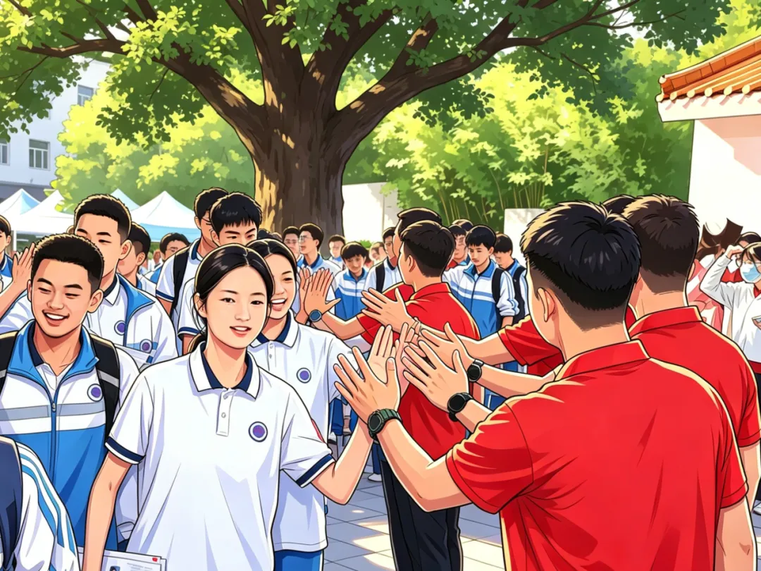 【助力中考】金碧物业 | 沉心态,展锋芒,中考加油-第20张图片-四季读书网