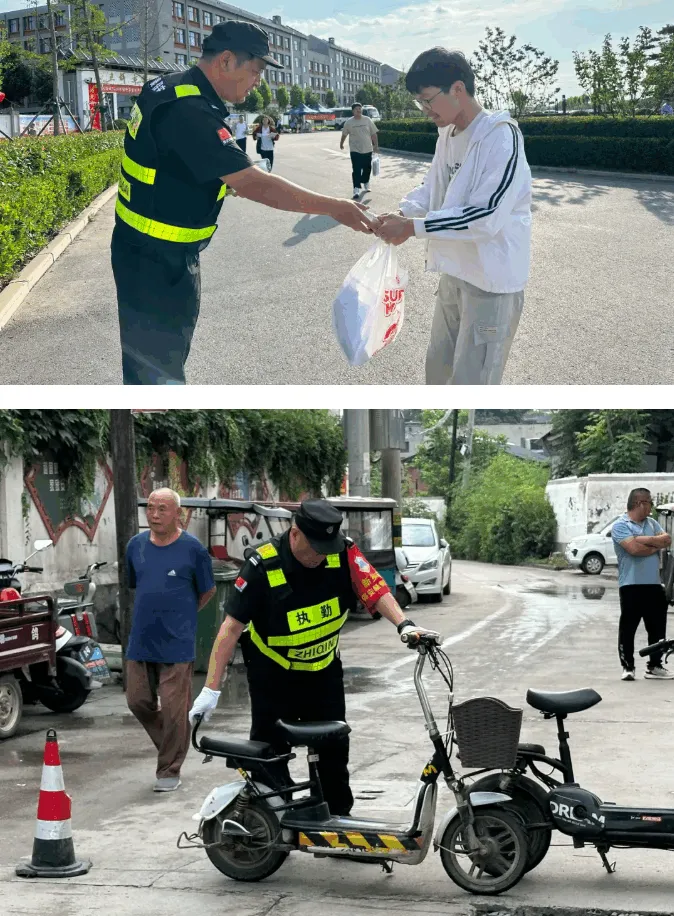 护航中考再坚守 警保同心护少年-第4张图片-四季读书网
