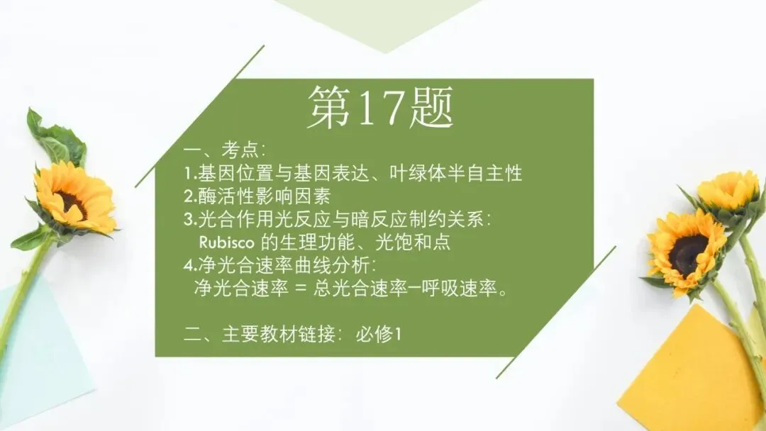 2026高考生物广东卷试卷评讲课件-第54张图片-四季读书网