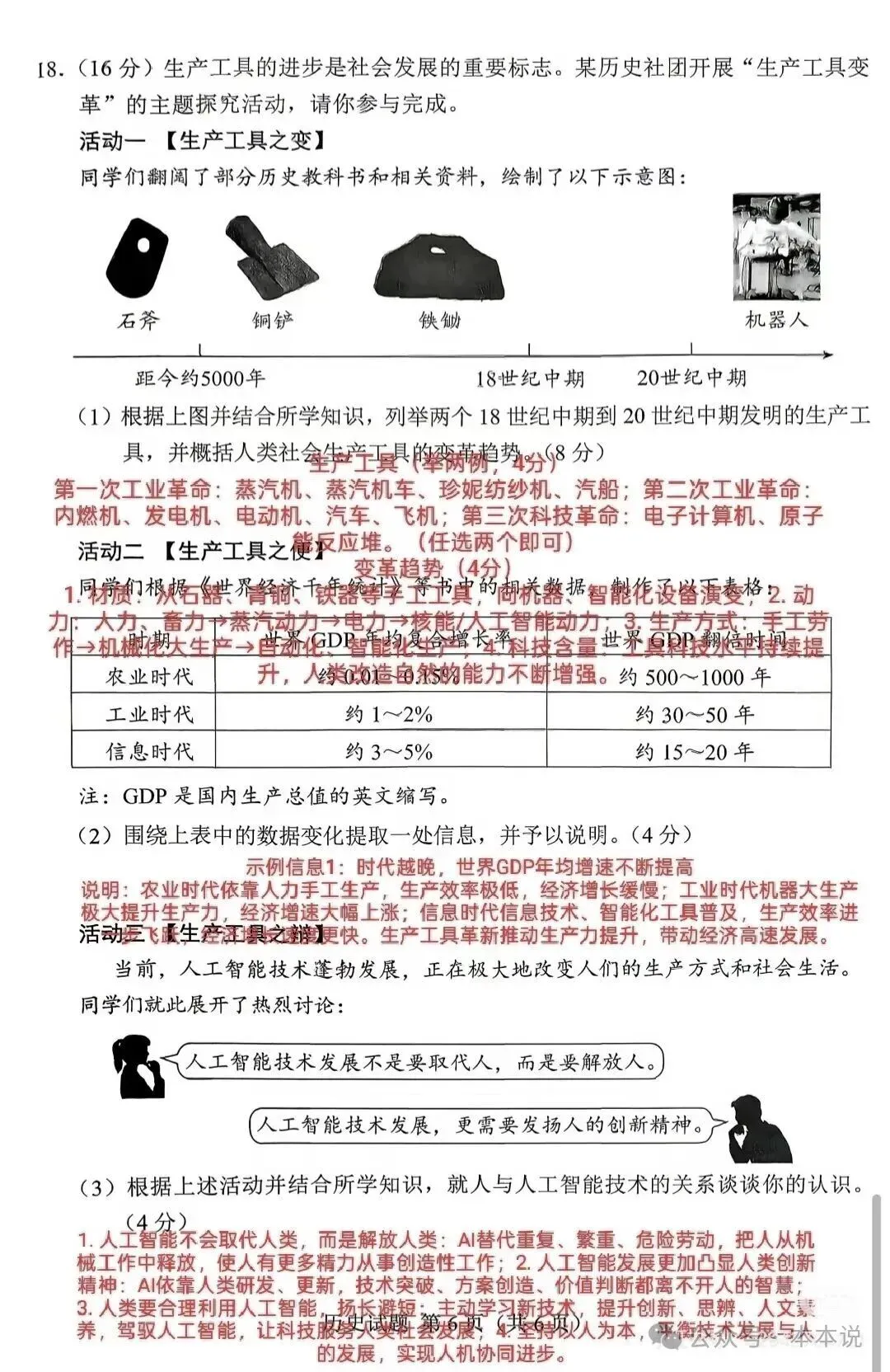 全丨共9科!2026年湖南中考真题及答案出炉-第45张图片-四季读书网
