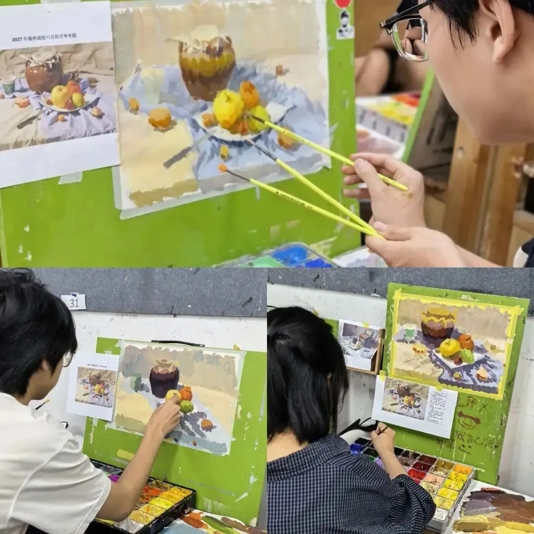 集训阶段性检测|6月美术模拟考试顺利开展,稳步提升艺考实力-第6张图片-四季读书网