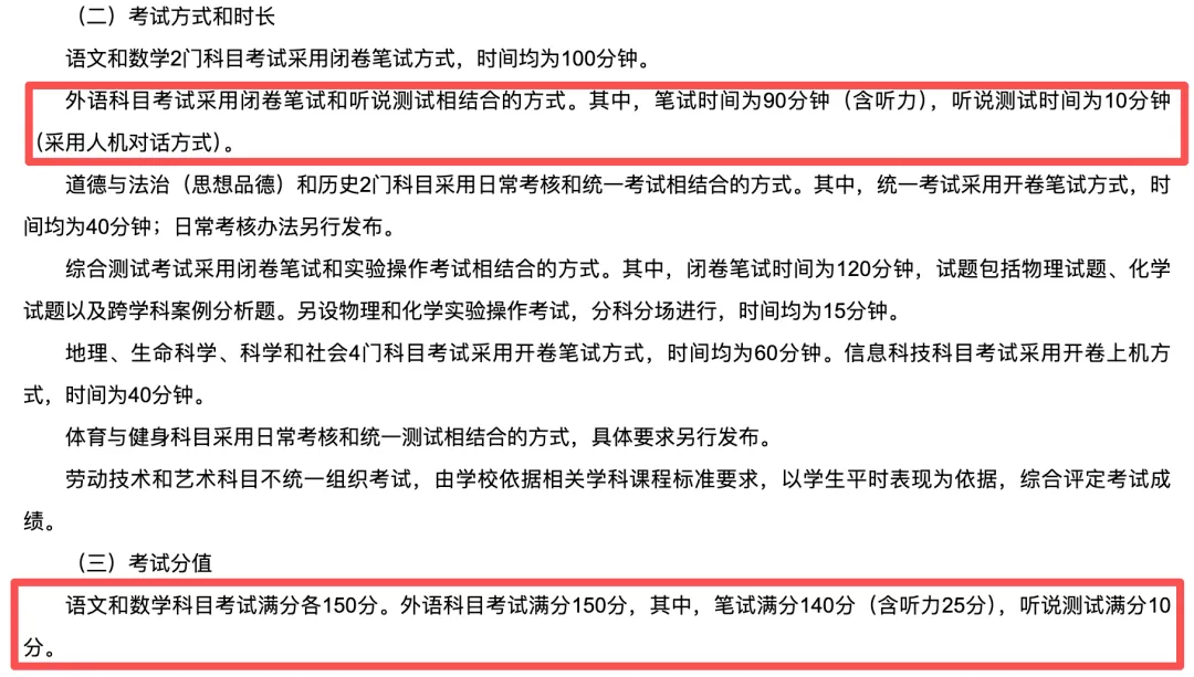多地中考正在“减科降分”?2027年相关中考改革信息汇总!-第6张图片-四季读书网
