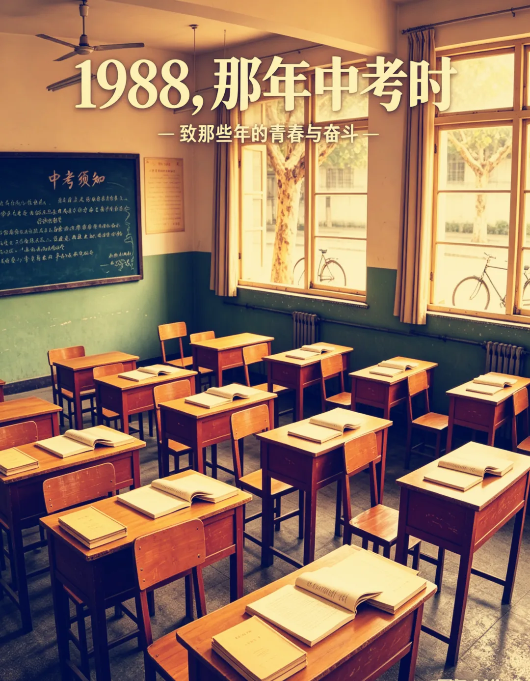 【乡愁记忆】1988,那年中考时-第3张图片-四季读书网