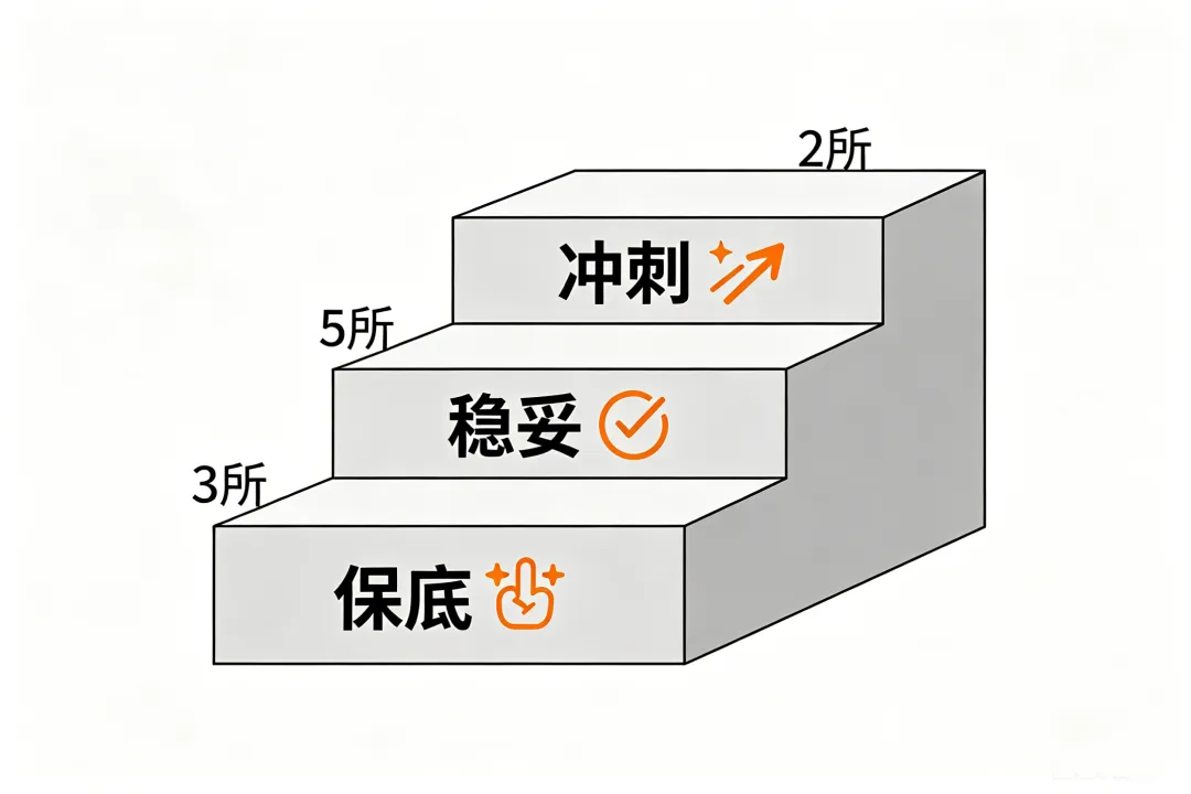 中考志愿「冲稳保」完整模板!一分一段表对照填,不浪费 1 分-第6张图片-四季读书网