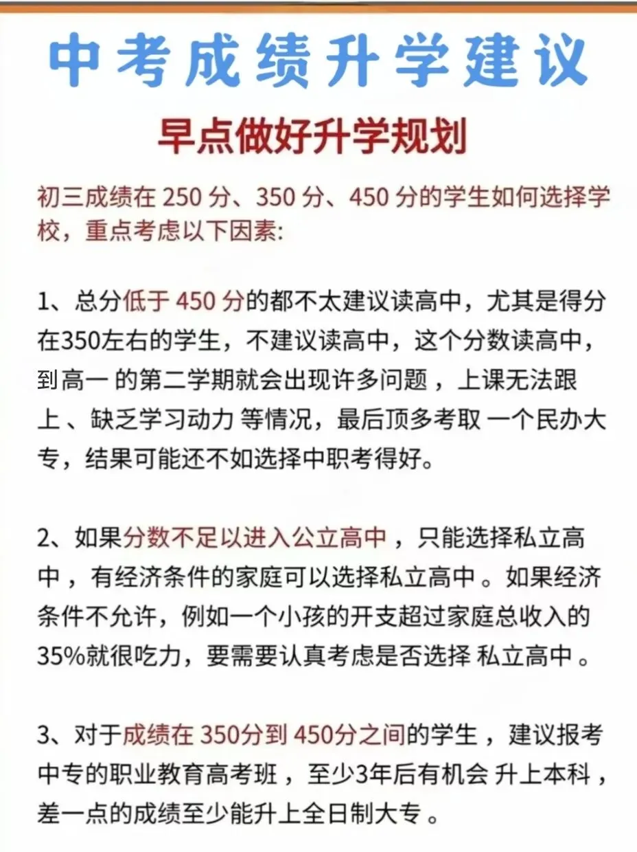 中考政策与升学择校参考之四初中毕业生升学:条条大路通罗马-第2张图片-四季读书网