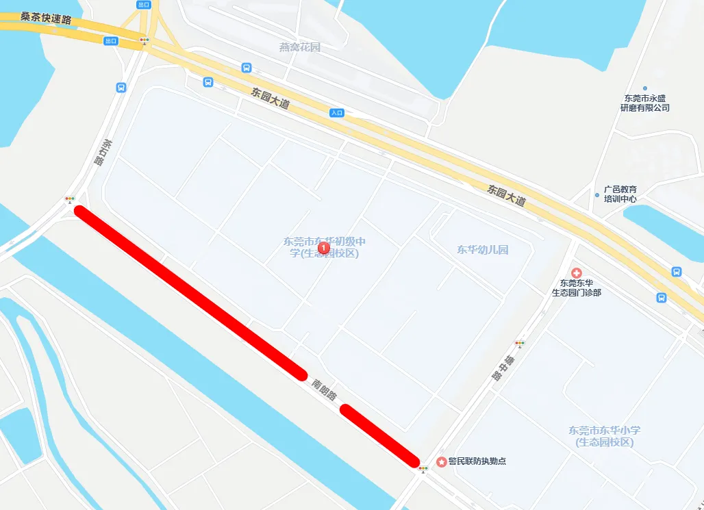 中考期间,松山湖这些路段实施交通管制→-第7张图片-四季读书网