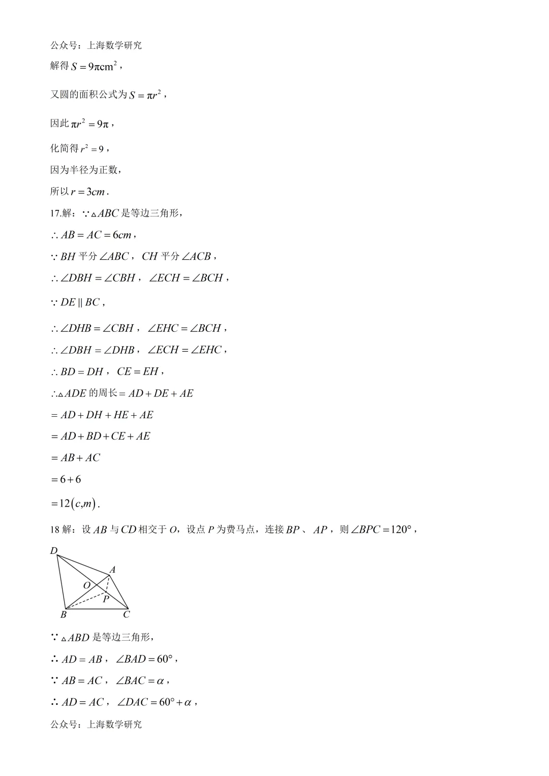 上海市杨浦区初一数学期末试卷及答案(2026.6)-第10张图片-四季读书网