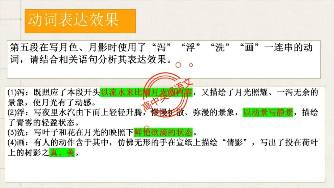 【对标近三年真题】高中语文统编教材【课内散文篇目考点】【逐课梳理】-第53张图片-四季读书网