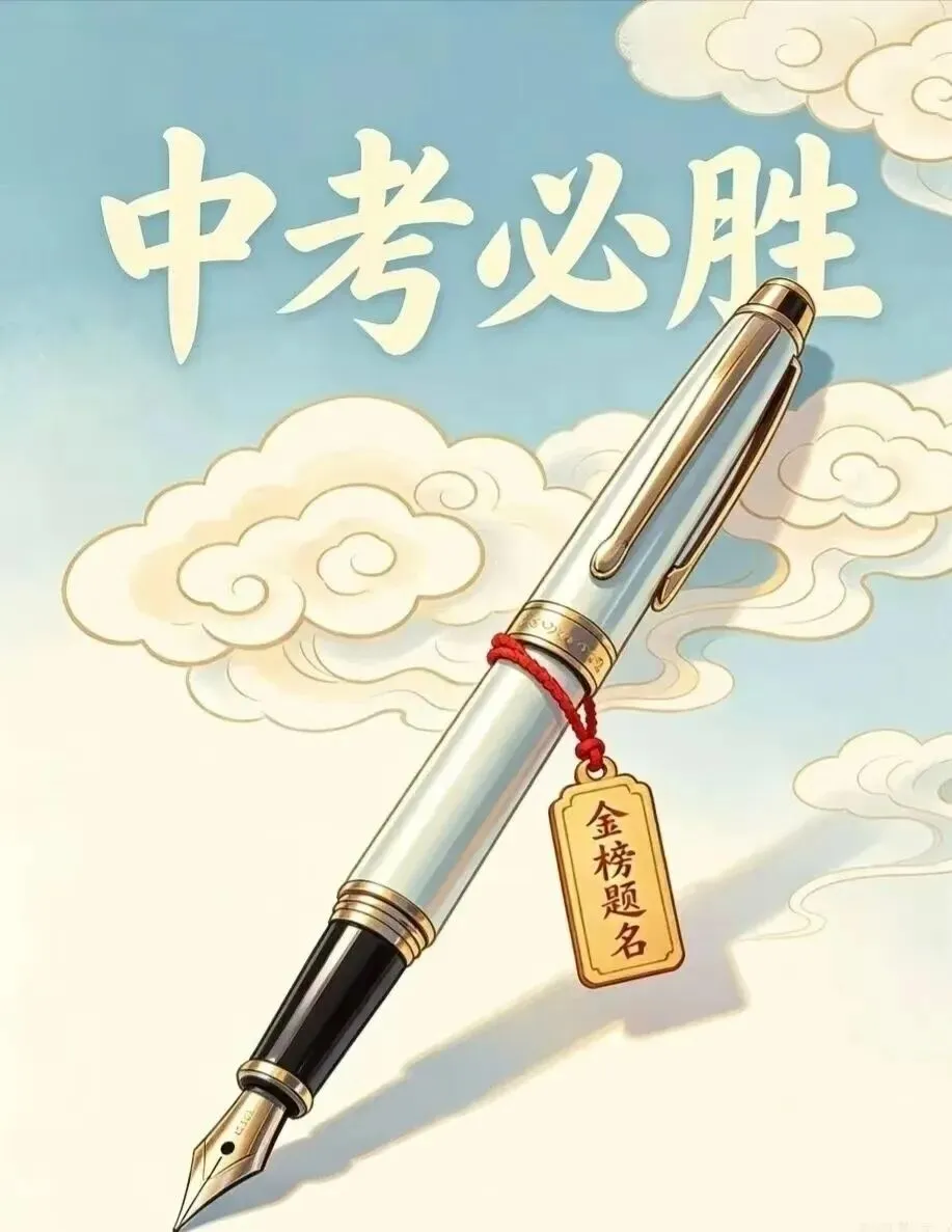 愿所有考生:中考必胜!金榜题名!-第2张图片-四季读书网