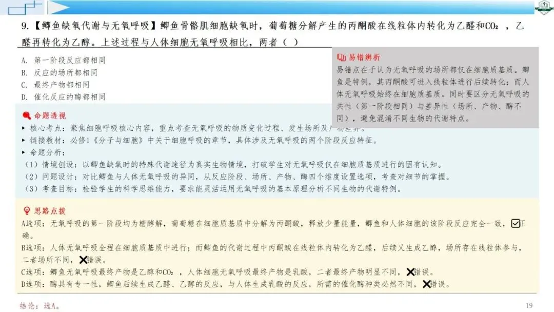 2026年高考生物真题综合评析系列课程-广东卷(配讲评稿)下载链接在结尾-第12张图片-四季读书网