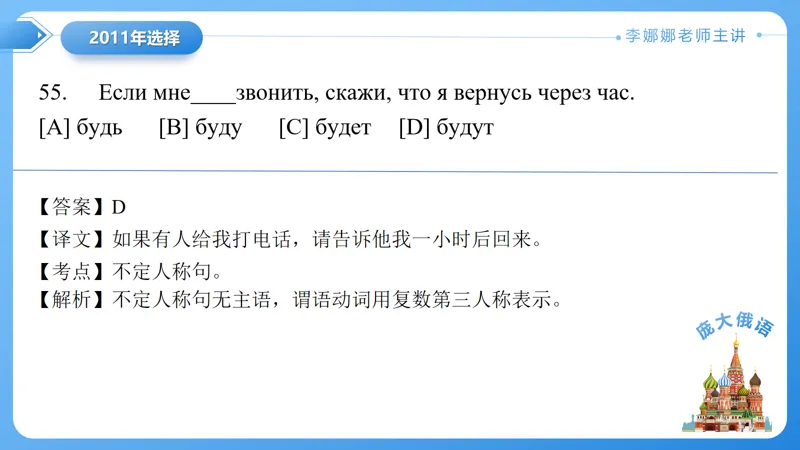 真题课件系列2011语法选择题解析-第20张图片-四季读书网
