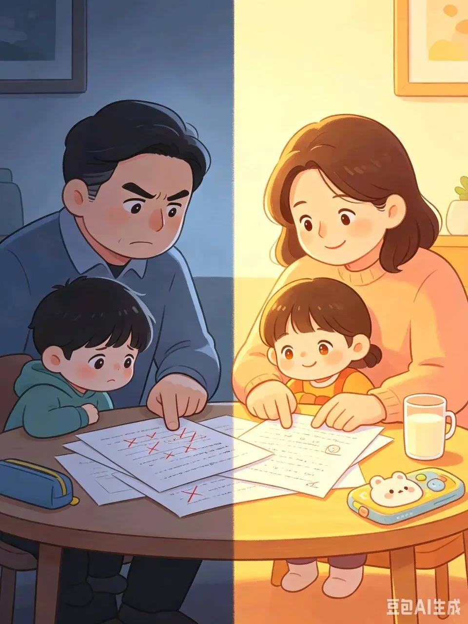 试卷发下来,别着急改错!家长按这三步做,孩子的成绩稳步上涨!-第2张图片-四季读书网