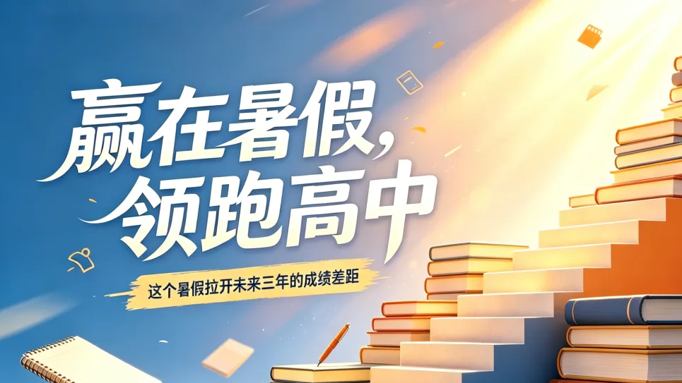 中考落幕别躺平!准高一的黄金暑假,拉开差距全在这几十天-第4张图片-四季读书网
