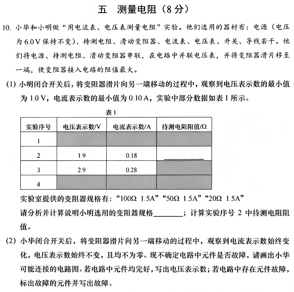 中考真题:上海市2026年中考语文、数学、物理、化学、道德与法治试题(部分有答案)-第31张图片-四季读书网