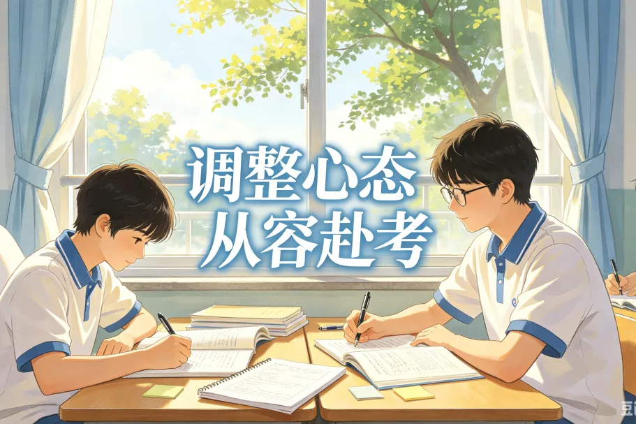 中考加油 | 从容赴考,盛夏逐光——中考前调整状态温馨提醒-第23张图片-四季读书网