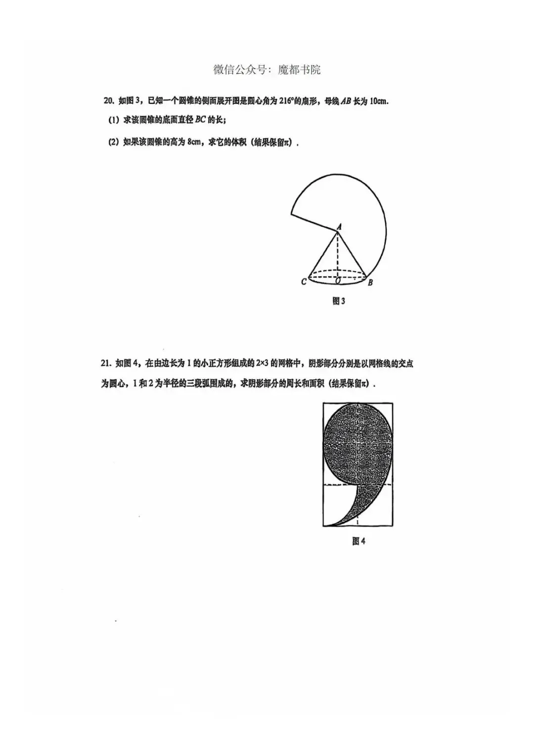 上海市普陀区六年级第二学期数学期末试卷及答案(2026.6)-第4张图片-四季读书网