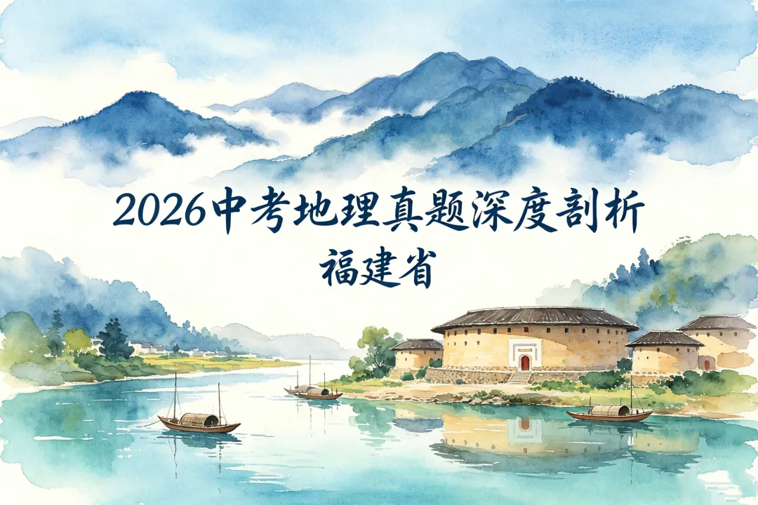 2026 福建中考地理真题完整解读|附原题 + 标准答案 + 逐题考点分析-第1张图片-四季读书网