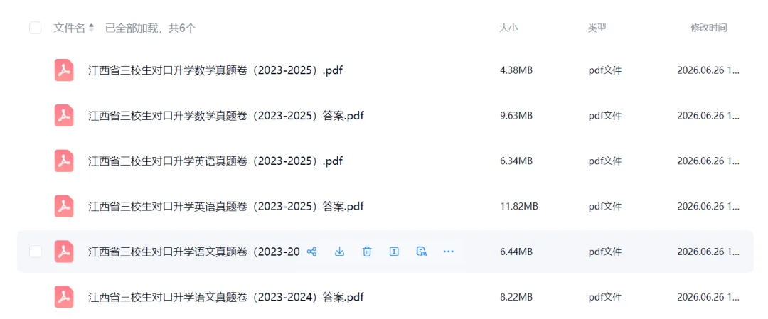 【今日更新】江西省三校生高考真题!-第1张图片-四季读书网
