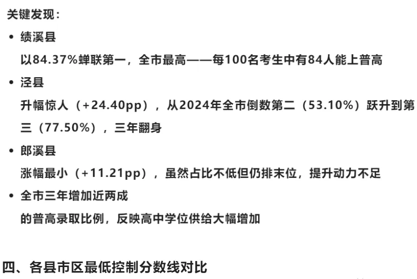 旌德县中考数据出来了!-第15张图片-四季读书网