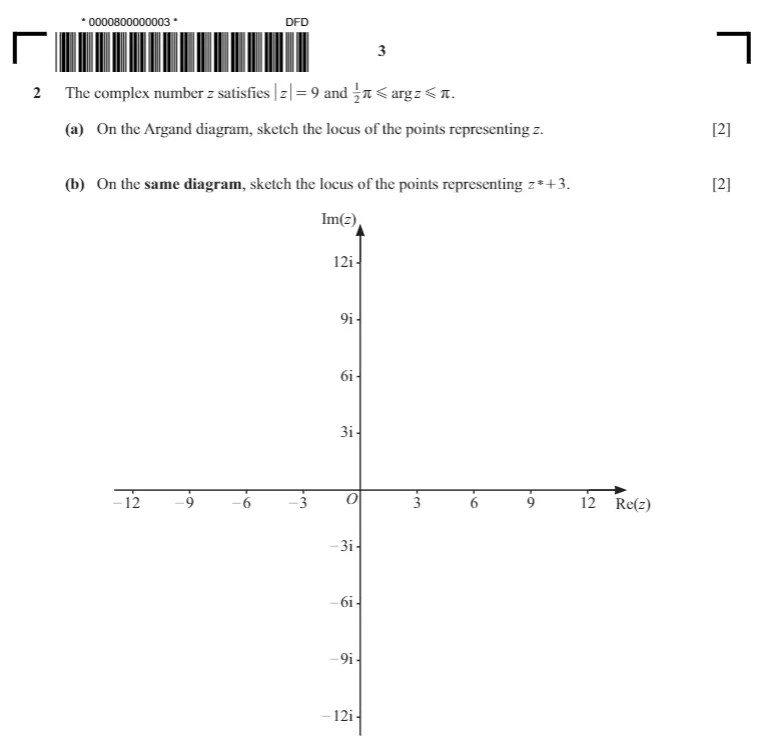 *2026年Alevel数学9709真题分享 暑期冲刺直达 A*-第5张图片-四季读书网