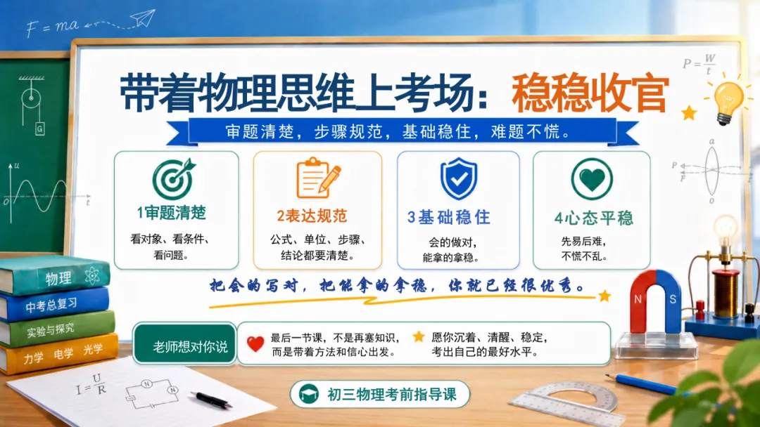 2026中考物理考前指导课-第22张图片-四季读书网