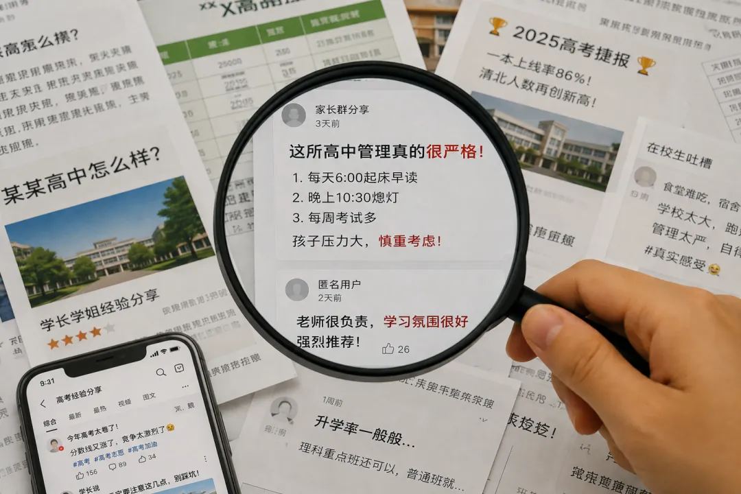 中考结束等成绩这几天,很多家长每天都在查学校,却不知道哪些信息才值得相信-第1张图片-四季读书网