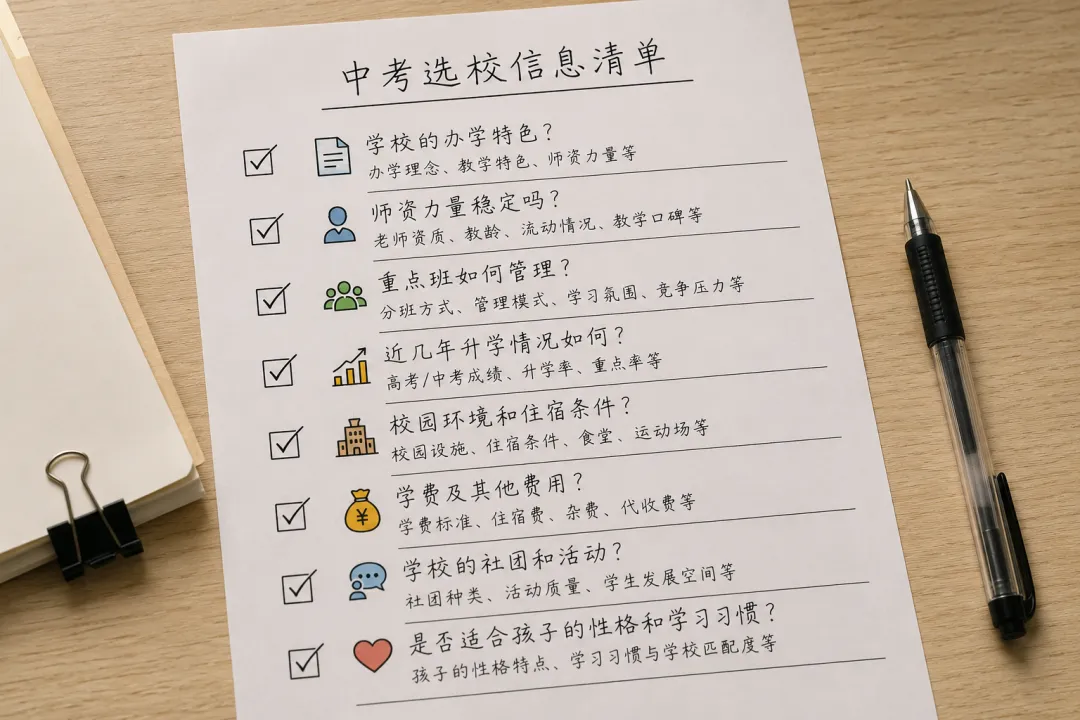 中考结束等成绩这几天,很多家长每天都在查学校,却不知道哪些信息才值得相信-第3张图片-四季读书网