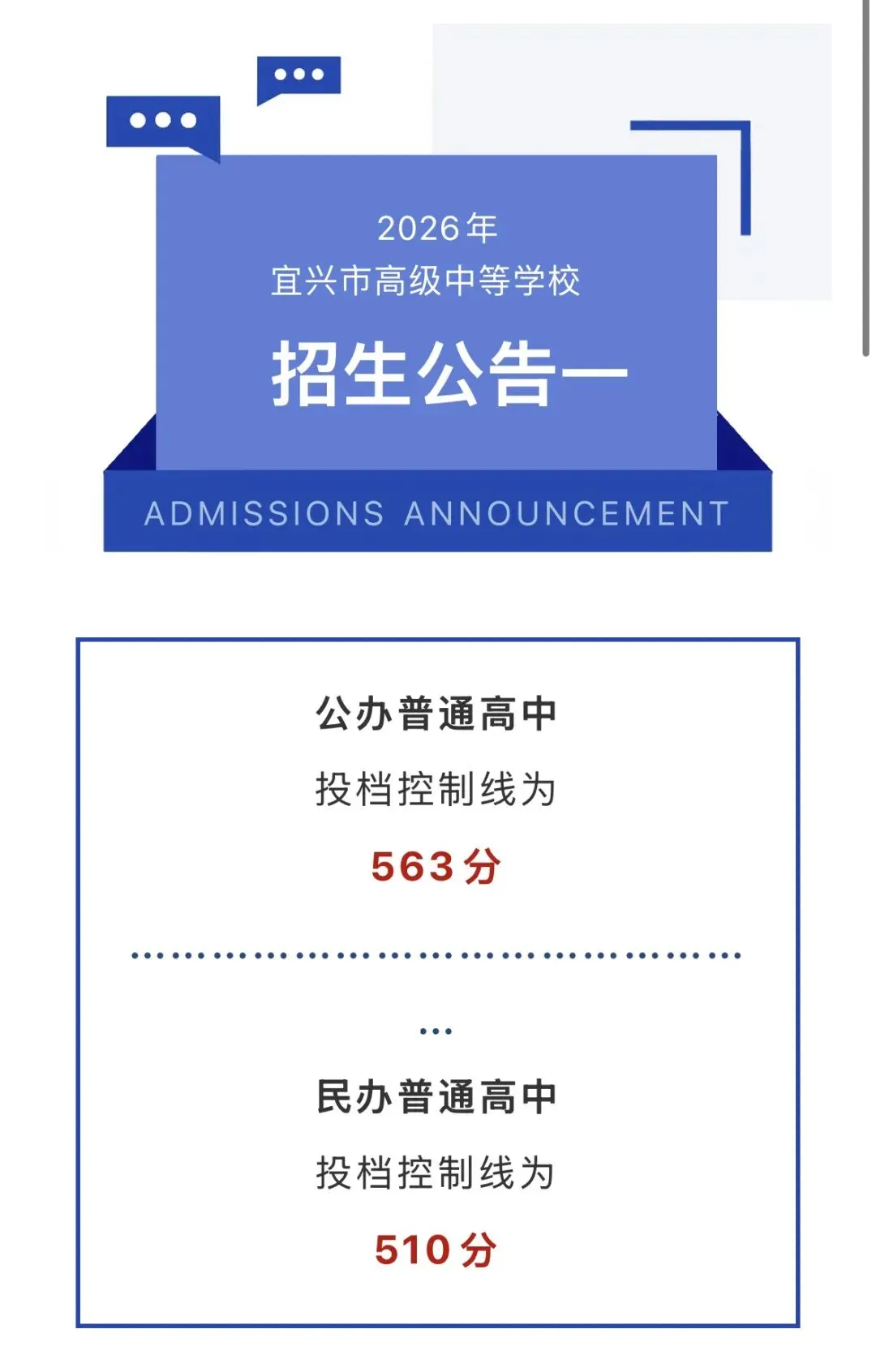 宜兴中考分数线出来个咧!附各分数段统计-第2张图片-四季读书网
