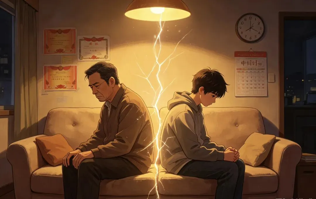 中考出分前夜,那个反锁房门的娃,其实在等你先开口-第1张图片-四季读书网