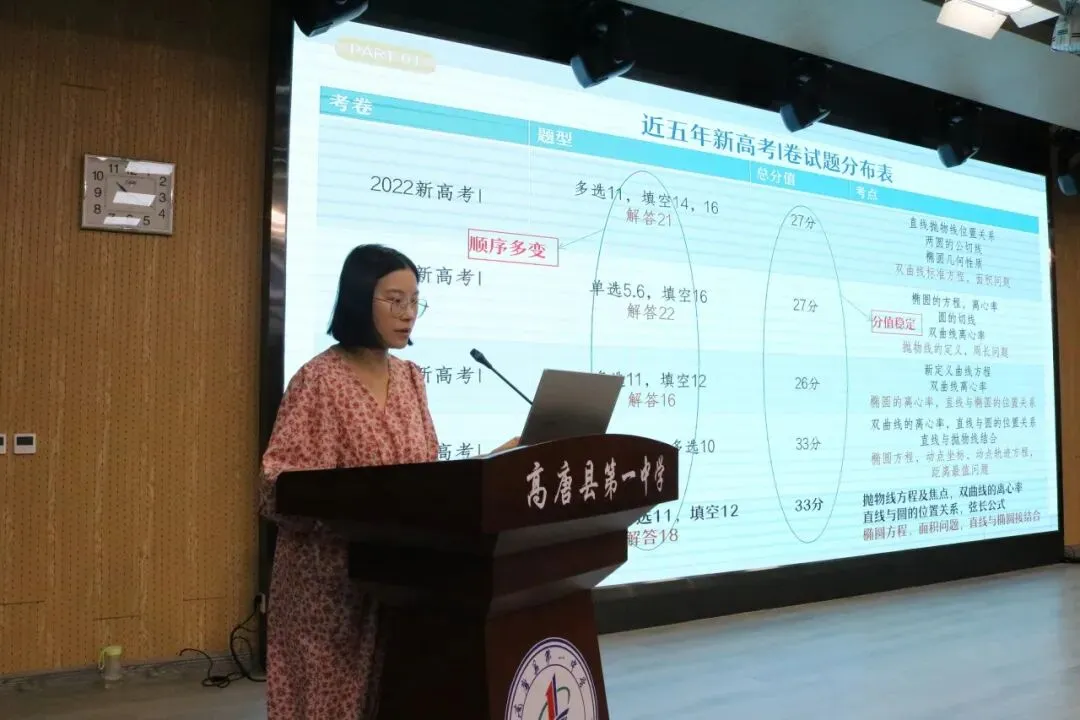 鉴往知来研真题,承前启后战新程——高唐一中数学组高考真题专题教研-第11张图片-四季读书网