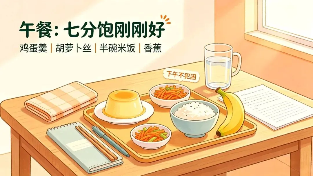 中考最后一天别乱补!三餐照这个食谱吃,孩子考场不犯困、不闹肚子-第2张图片-四季读书网