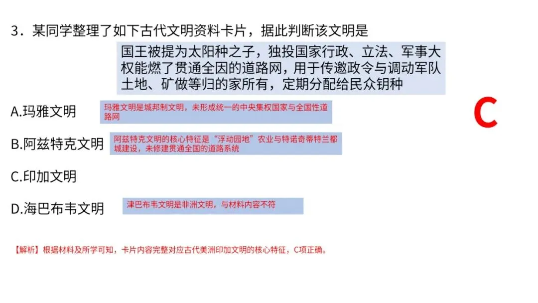 高一下历史期末检测试卷解析2#中外历史纲要下-第4张图片-四季读书网