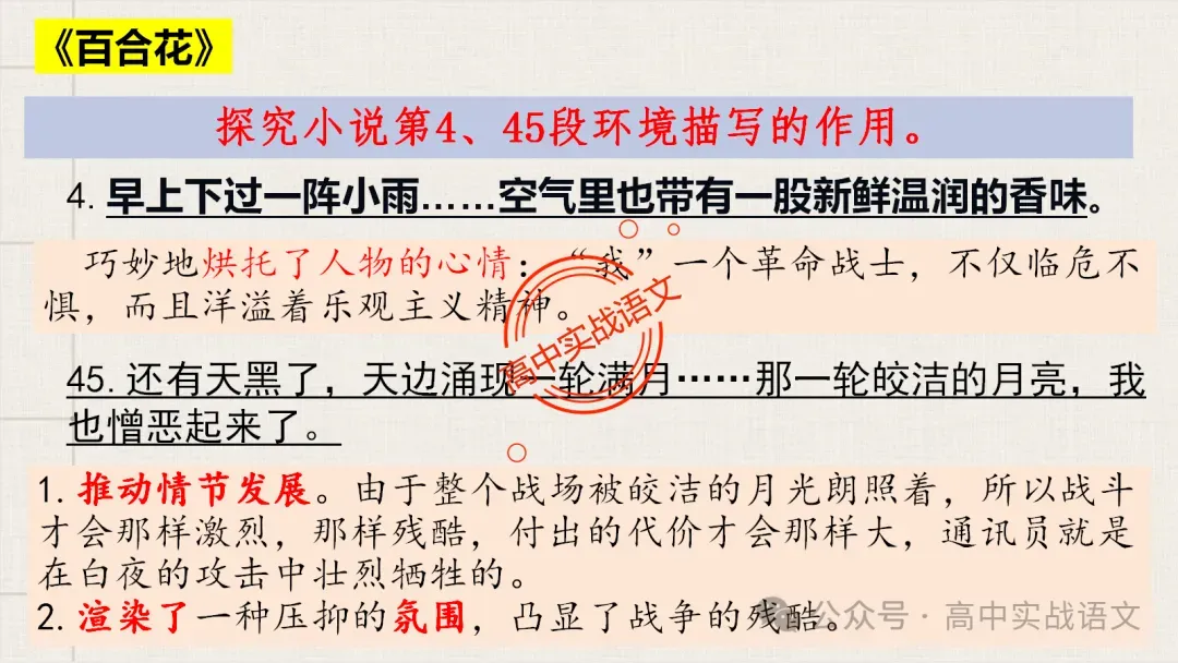 【对标近年真题】高中语文统编教材【课内小说考点】逐课梳理-第47张图片-四季读书网