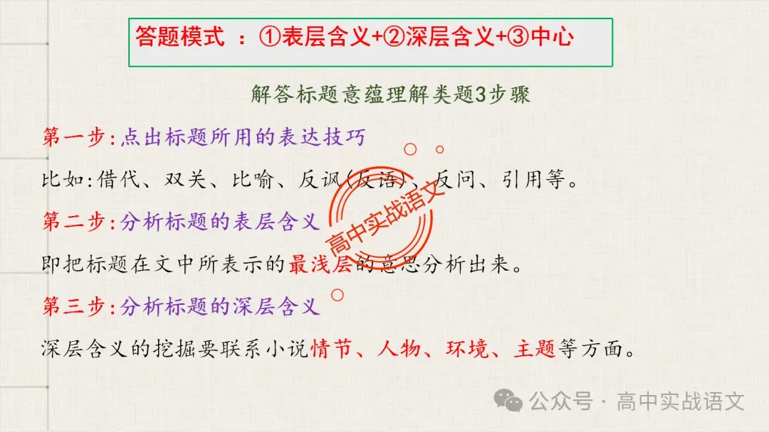 【对标近年真题】高中语文统编教材【课内小说考点】逐课梳理-第74张图片-四季读书网